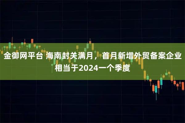 金御网平台 海南封关满月，首月新增外贸备案企业相当于2024一个季度
